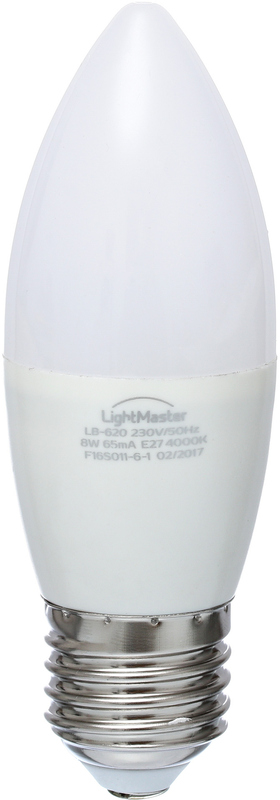 Лампа світлодіодна LightMaster (2000301997960) 8Вт, E27, 4000K